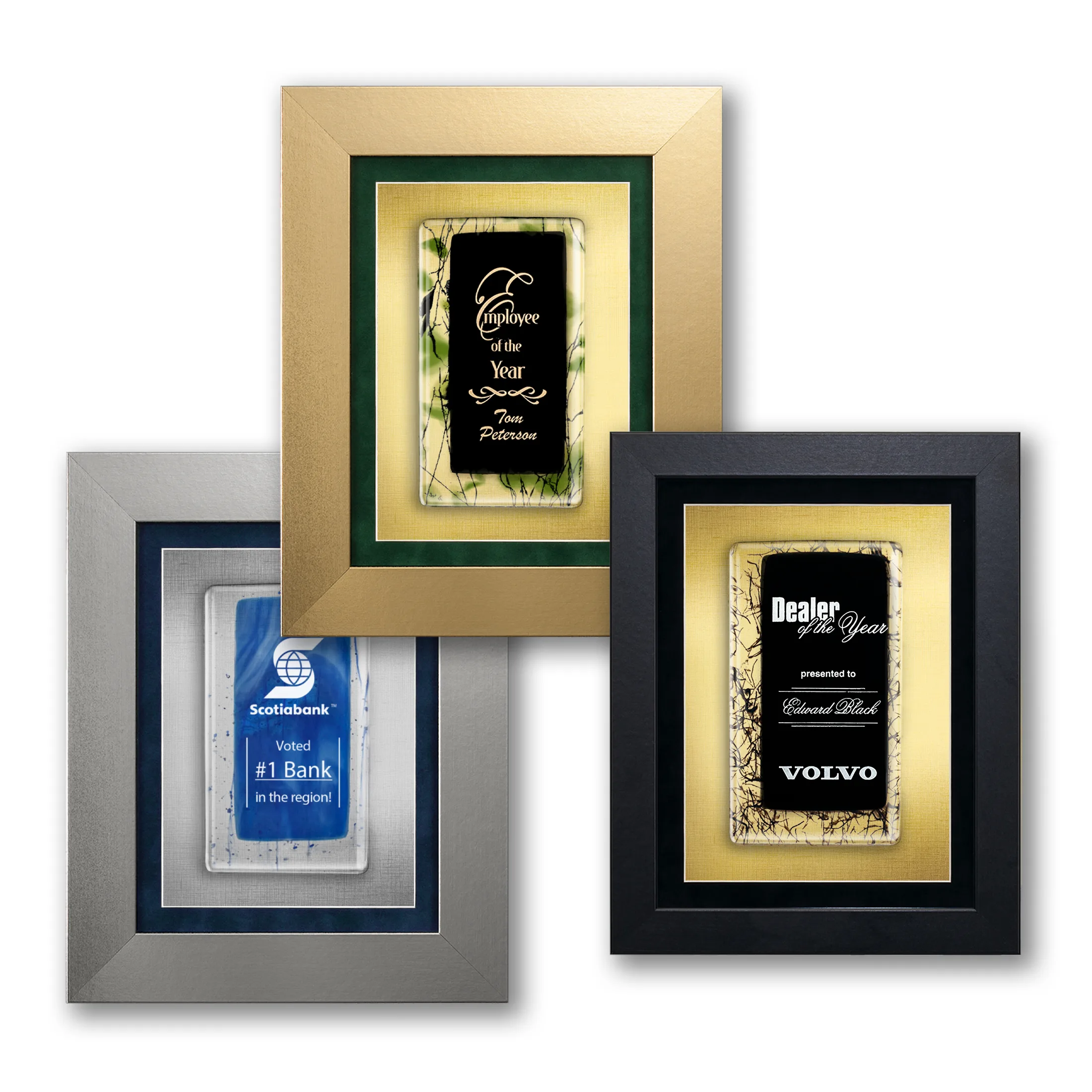 Cachet Plaque