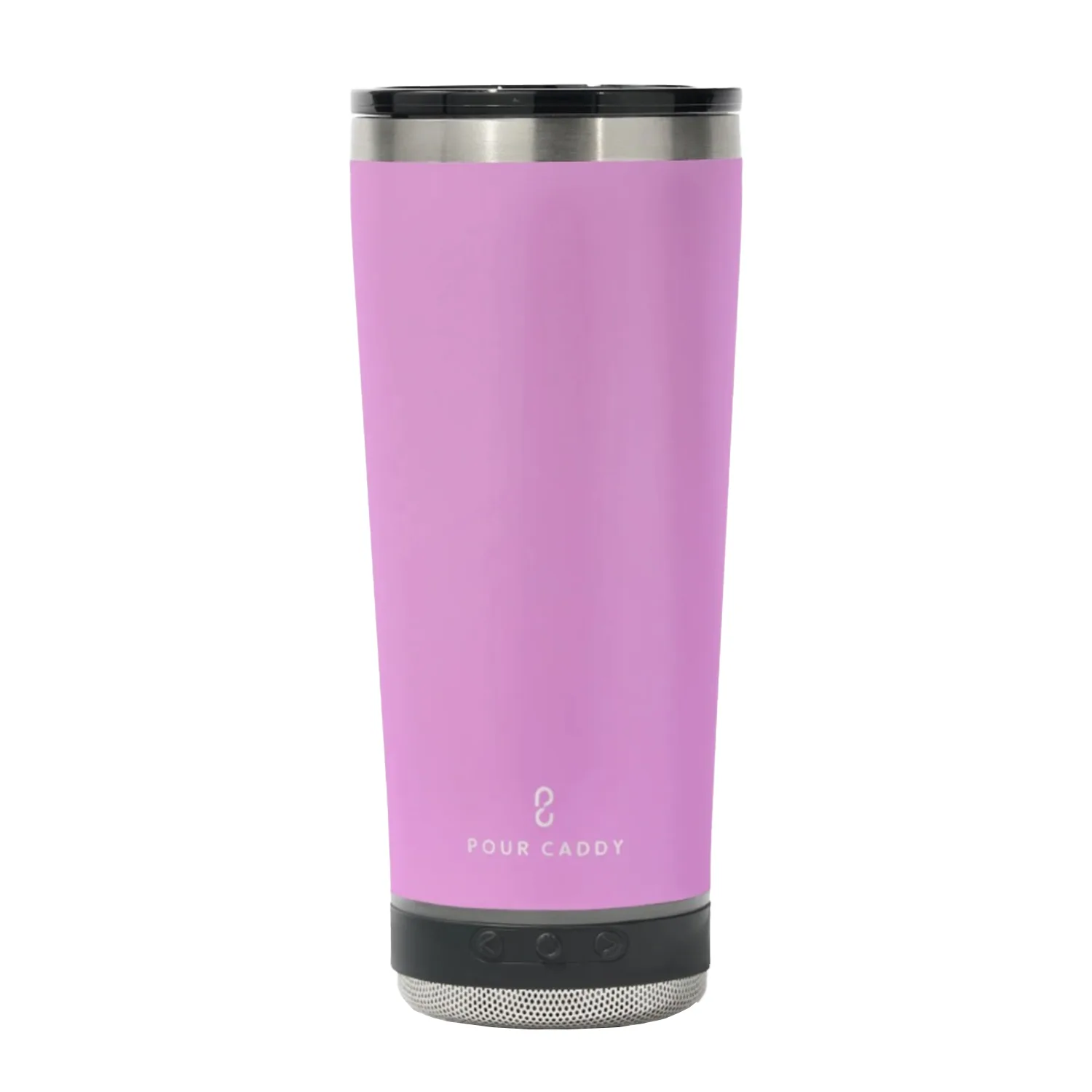 Pour Caddy® Vibe 18 oz Insulated Tumbler with Bluetooth Speaker view 2