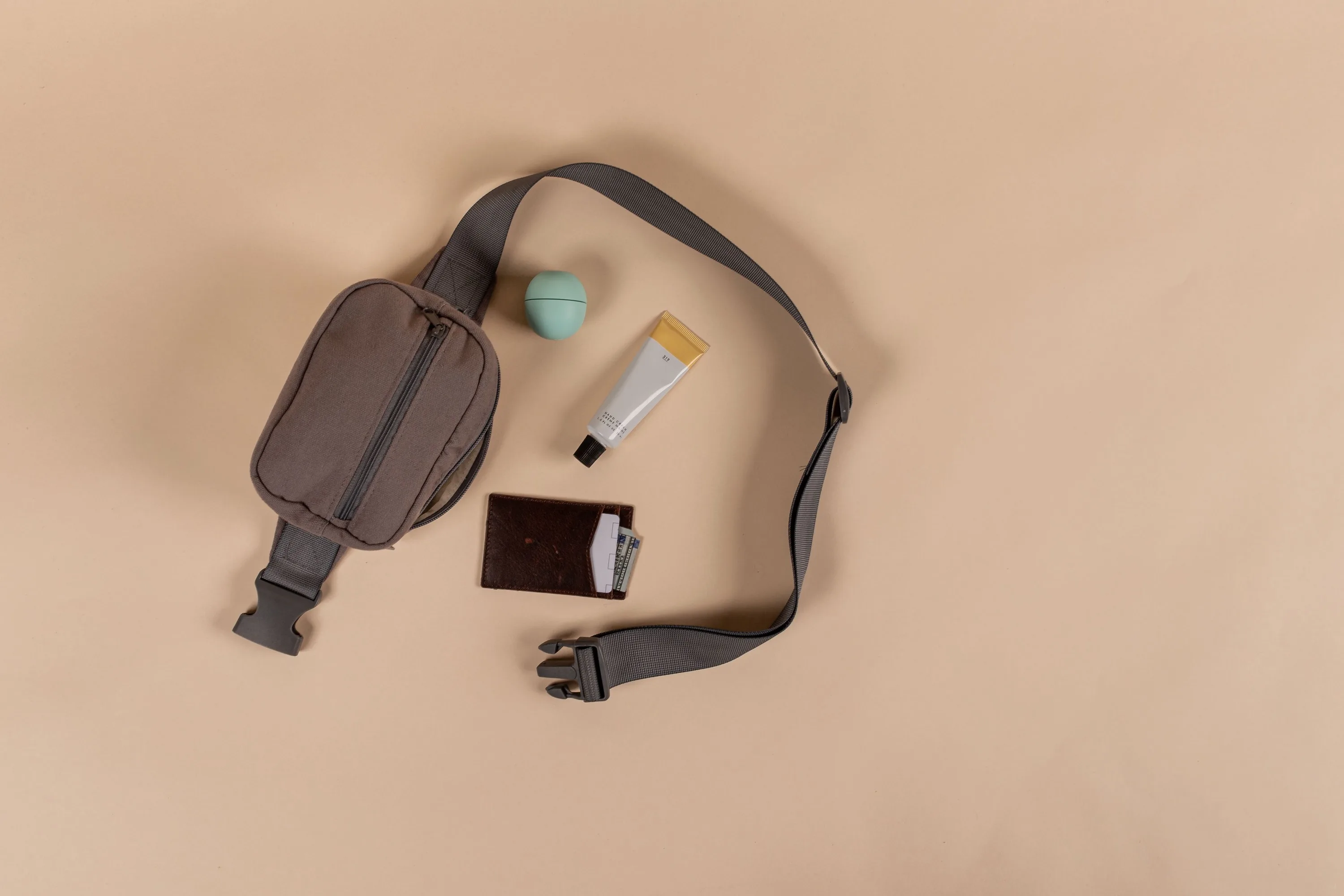 Small Hip Bag - DENIM view 2