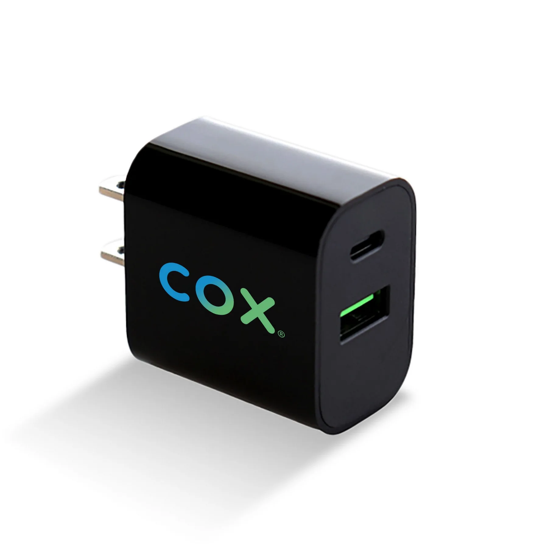 Dual Port Flat Wall Adapter view 4