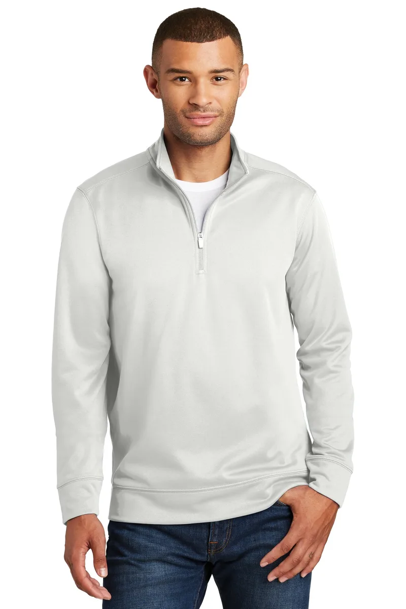 Port & Co™ Performance Fleece 1/4-Zip Pullover Sweatshirt. view 5