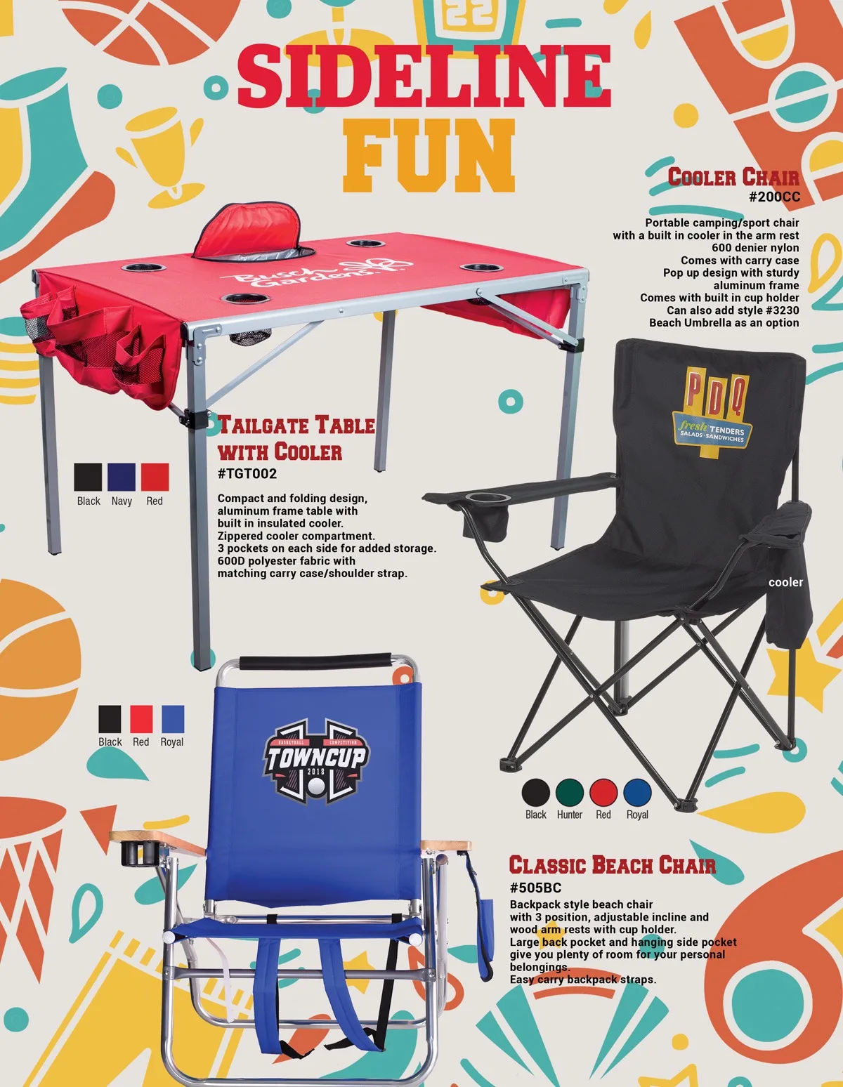 Tailgate Table with Cooler view 6
