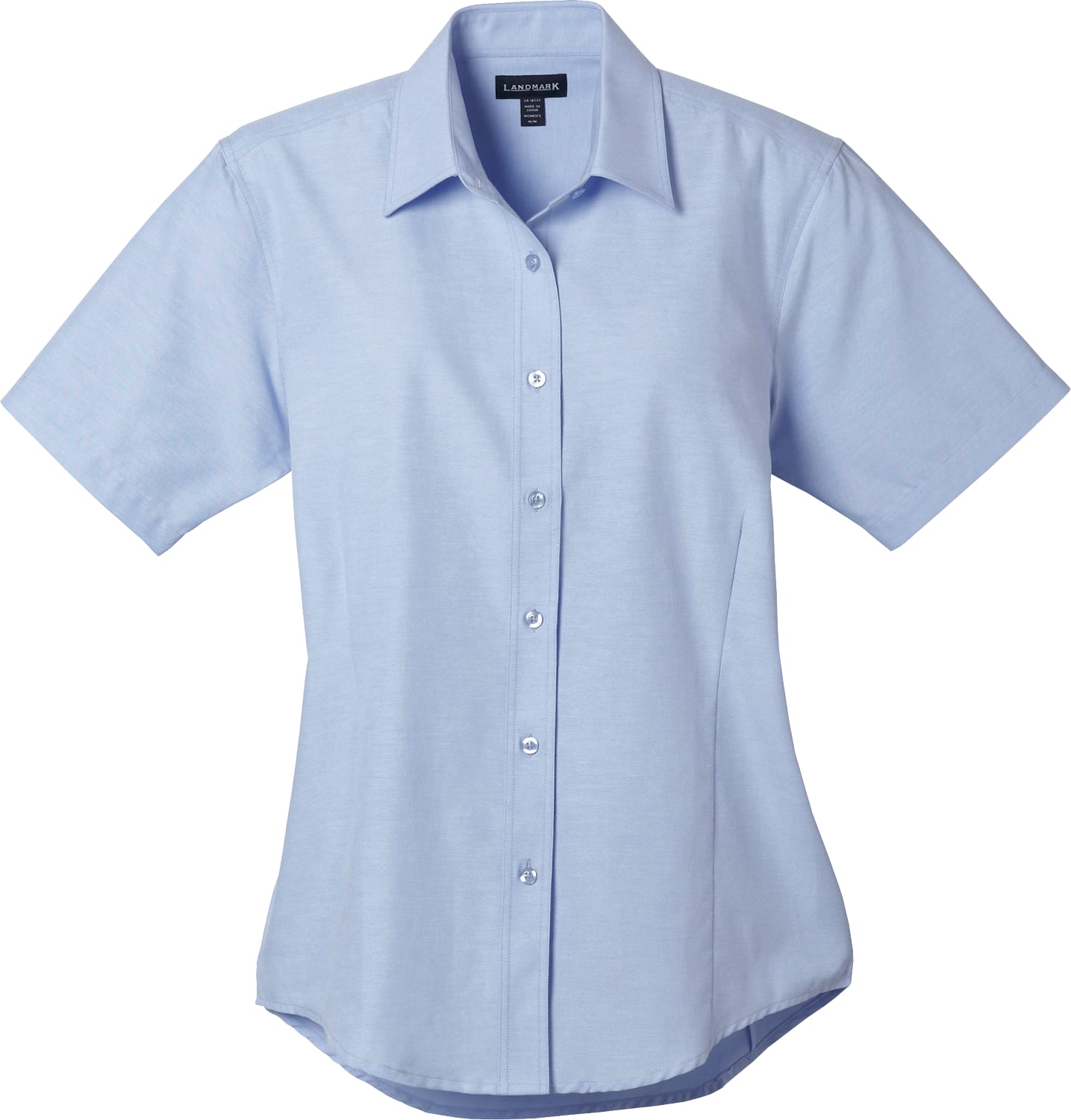 Women's LAMBERT Oxford Short Sleeve Button Up Shirt