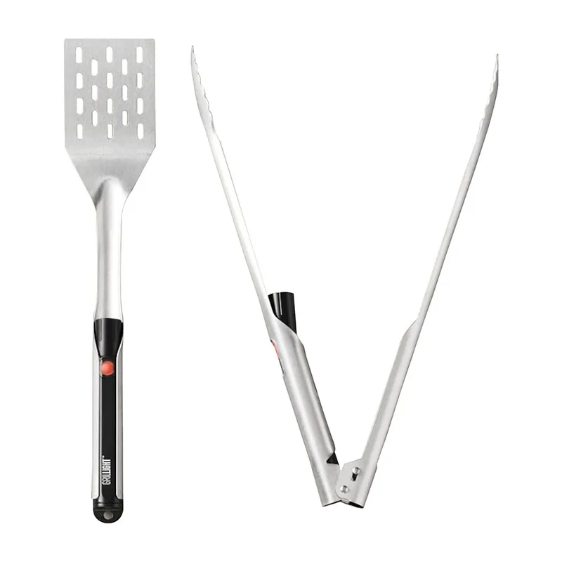 Grillight Premium Stainless Steel LED Grill Set view 2