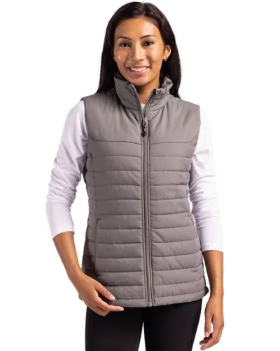 Clique Elevation Eco Full Zip Womens Puffer Vest view 3