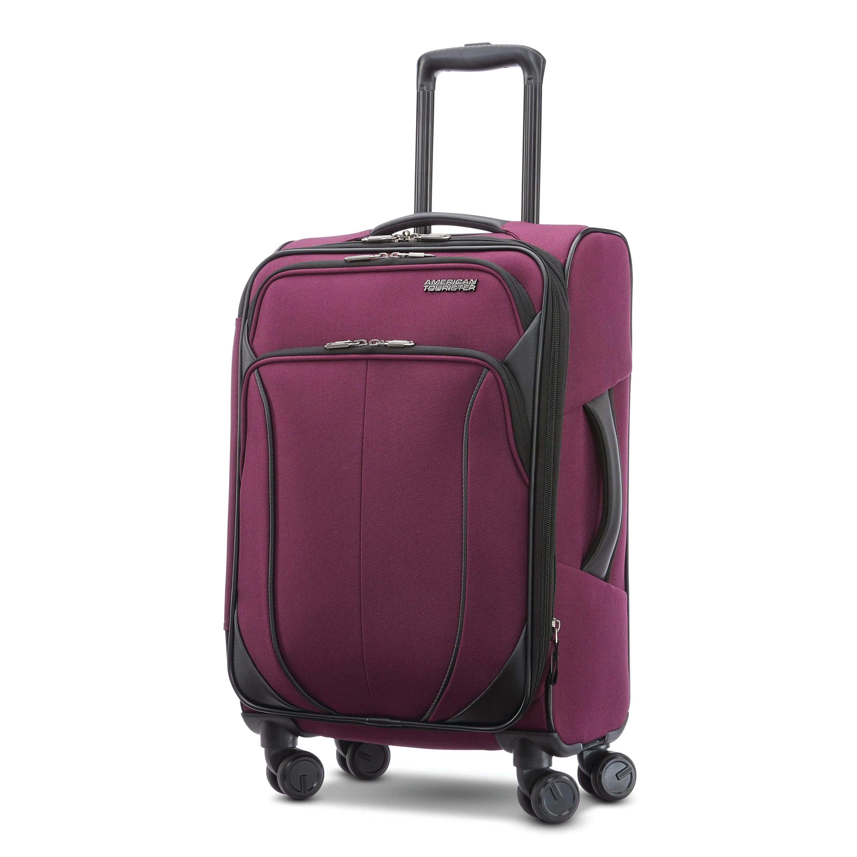 American Tourister 4 Kix 2.0 20" Softside Spinner Purple Orchid Luggage