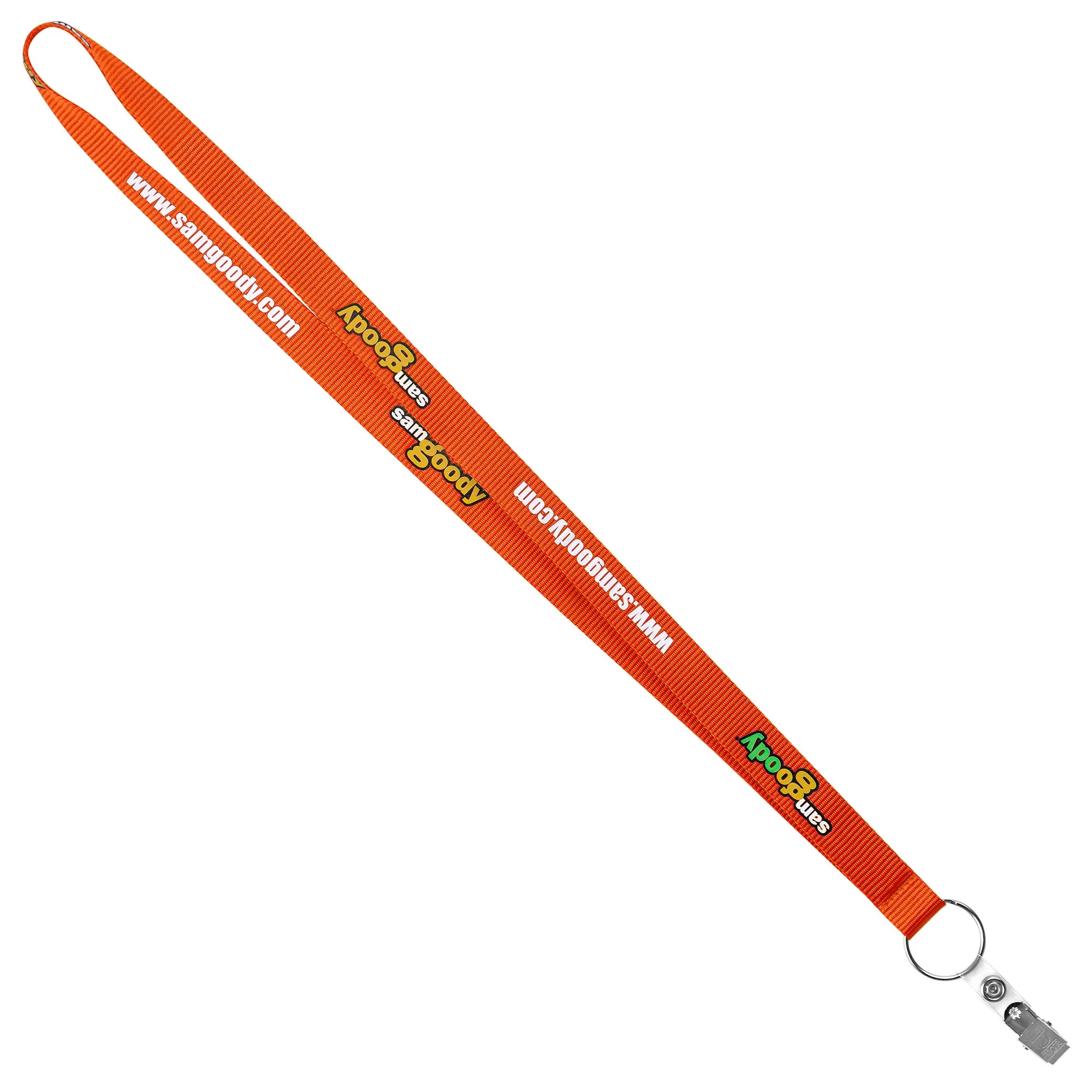 3/4" Recycled Screen Printed Lanyard (QuickShip) 18-24 Days view 4