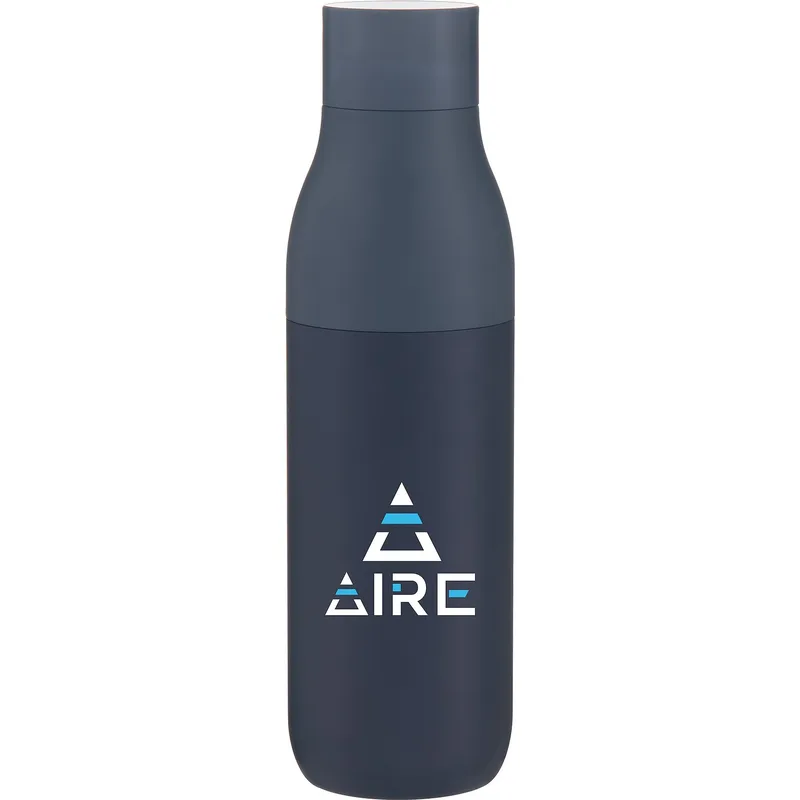 25 oz Larq Twist Top Water Bottle (Monaco Blue)