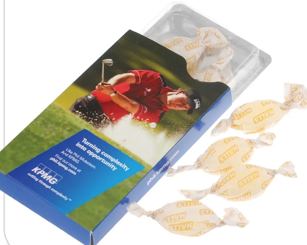 Cough Drops in Sleeve