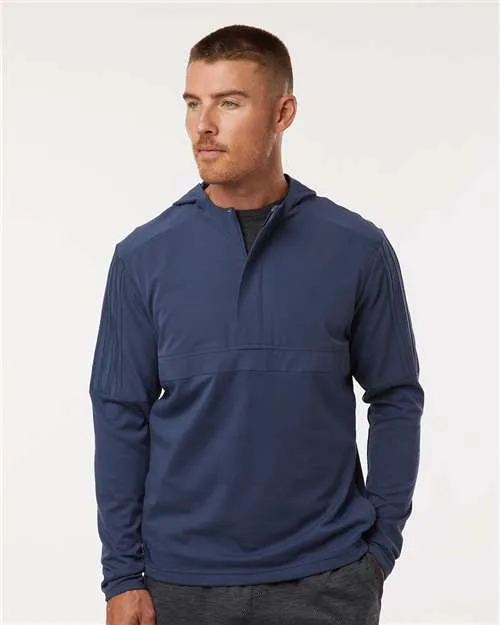 Adidas® Men's Half-Zip Hooded Anorak Jacket