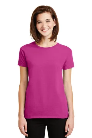 Gildan® Women's Ultra Cotton® 100% US Cotton T-Shirt. view 3