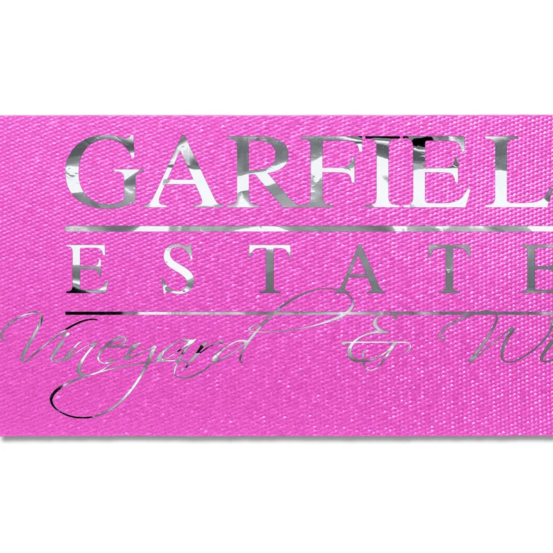2" Badge Satin Ribbon - 25yrd Roll - Foil Print view 4