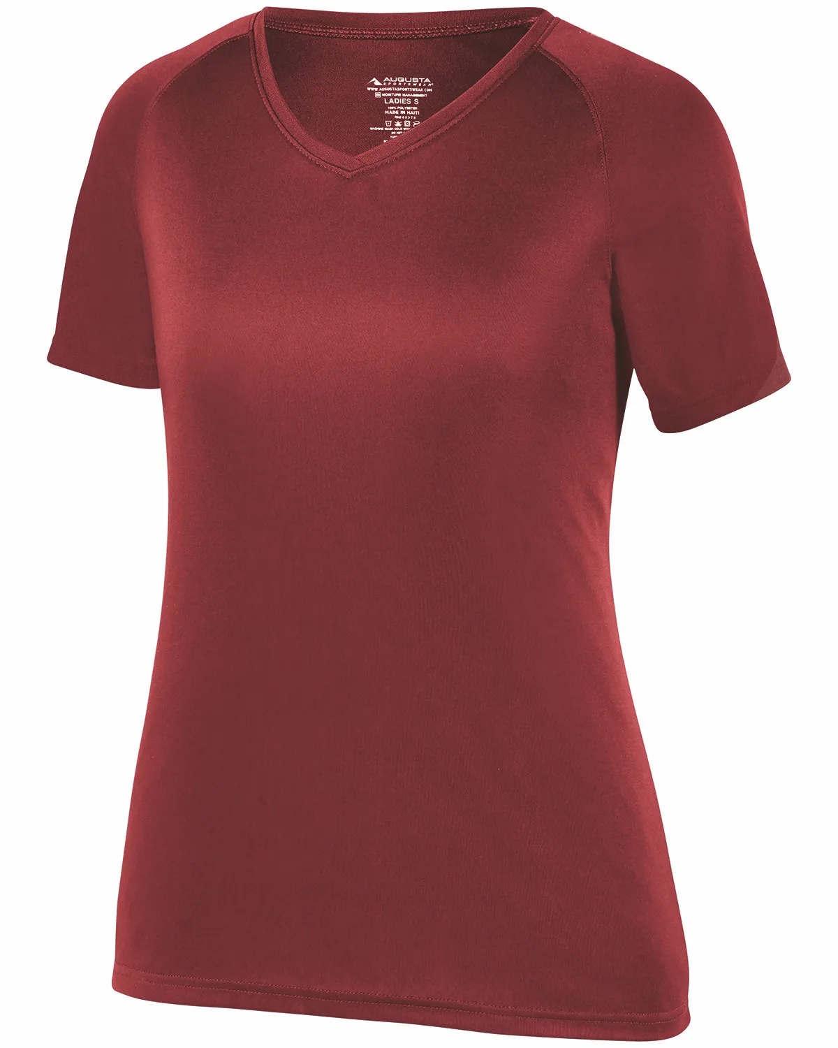 Augusta Ladies' True Hue Technology™ Attain Wicking Training T-Shirt view 2
