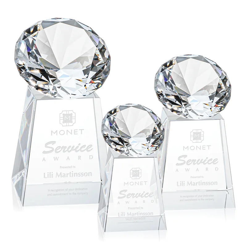 Deep Etch, Clear, Diamond