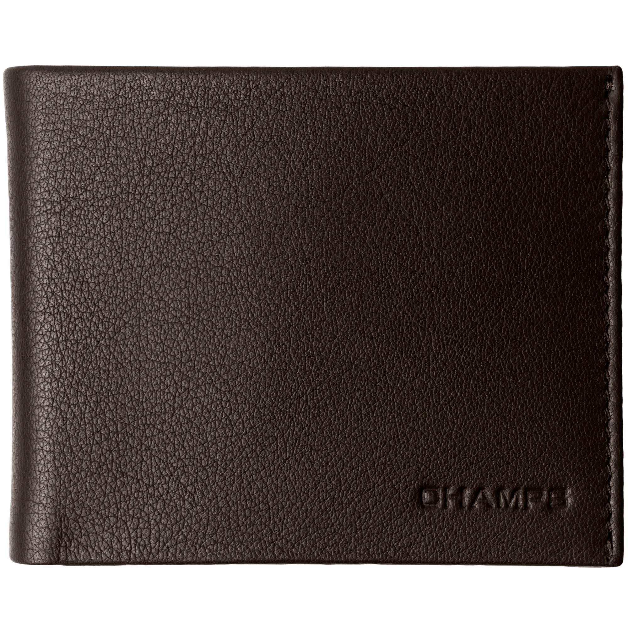 Champs Luggage Khaki Slim Cardholder Wallet Size 4.5"X3.25"X0.25"