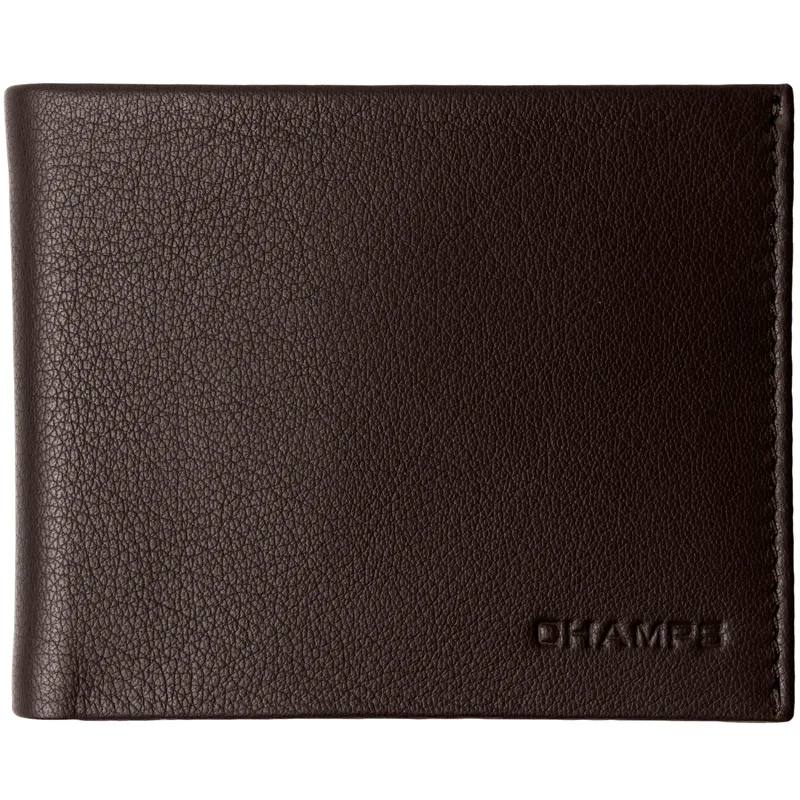 Champs Luggage Khaki Slim Cardholder Wallet Size 4.5"X3.25"X0.25"