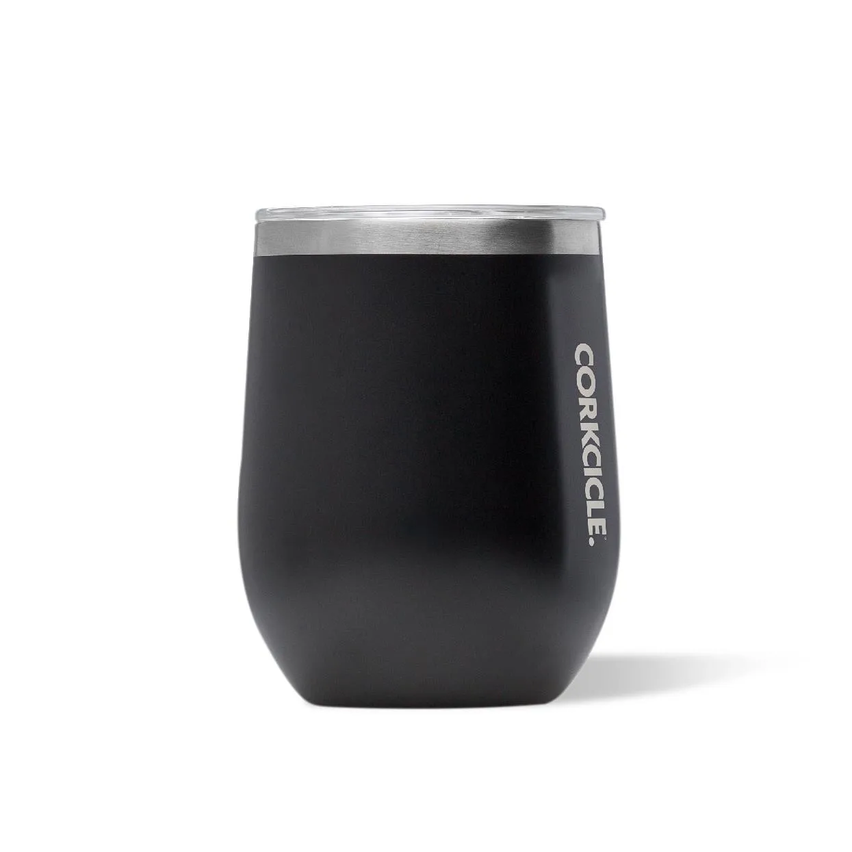 Corkcicle 12 Oz. Stemless Wine Cup - Matte Black