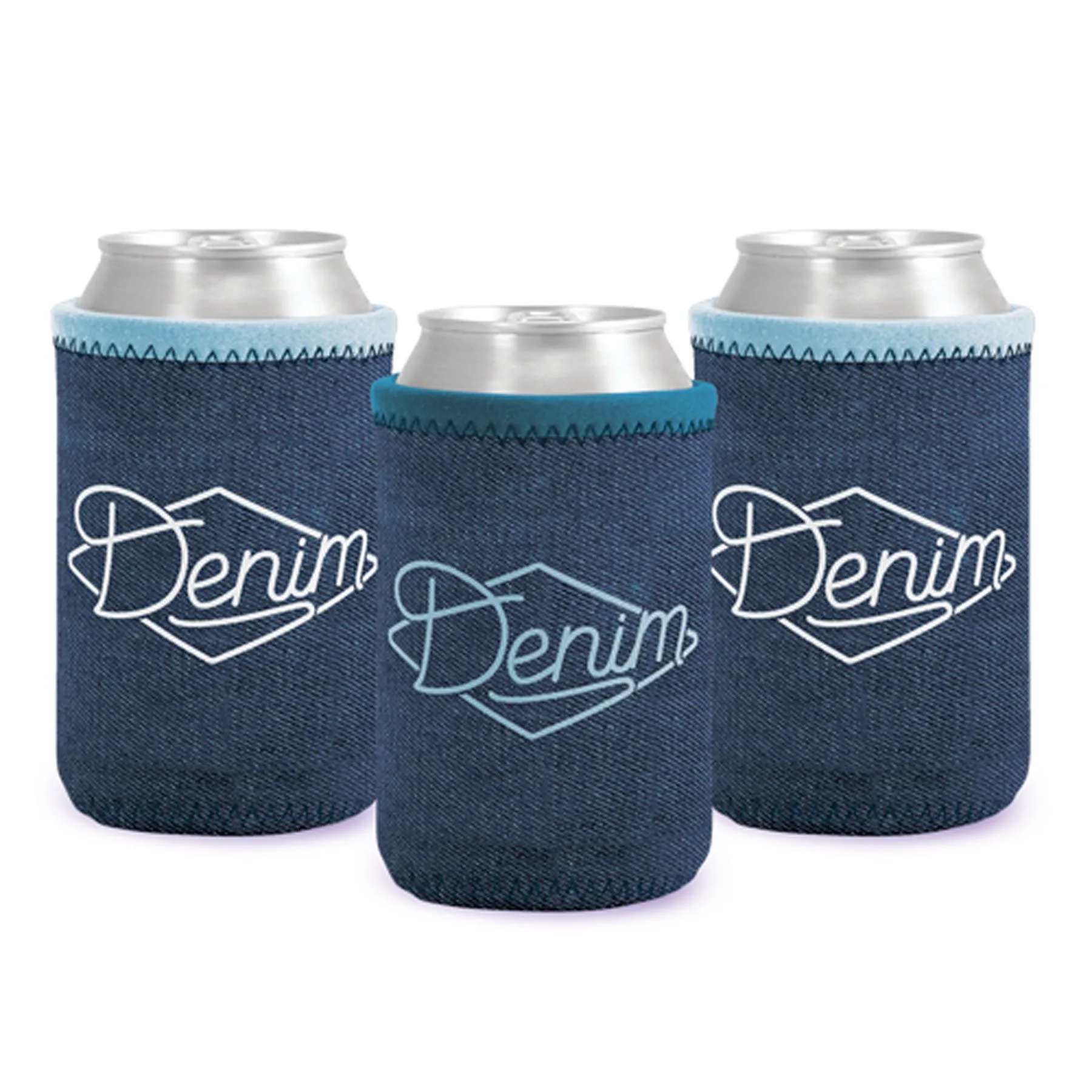 Liam Denim Neoprene Can Insulator
