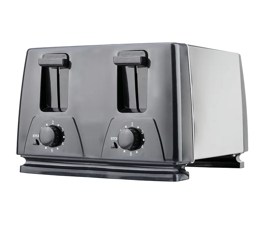 Black 4 Slice Toaster