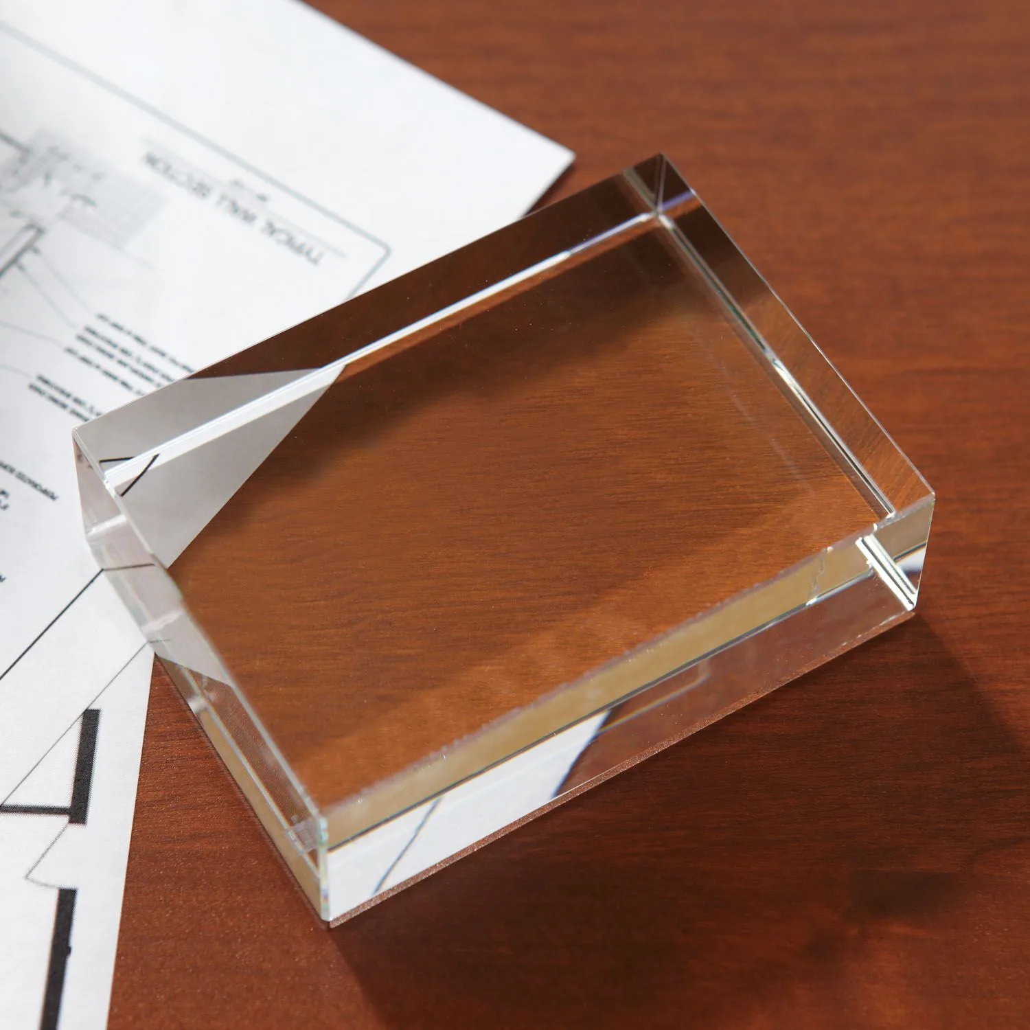 Rectangle Paperweight Award view 2