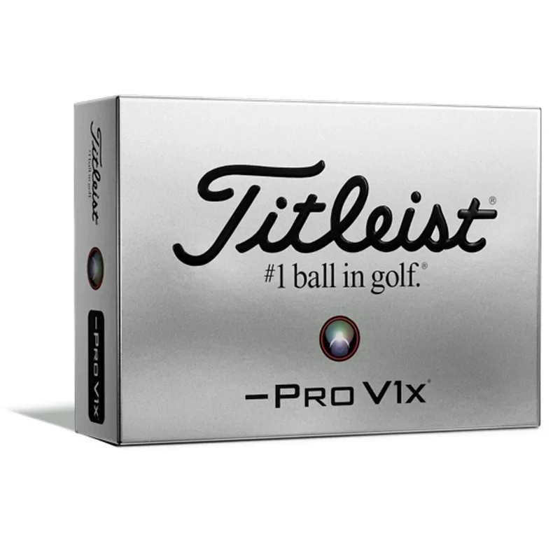 Titleist Prov1X Left Dash White Golf Balls - 1 Dozen