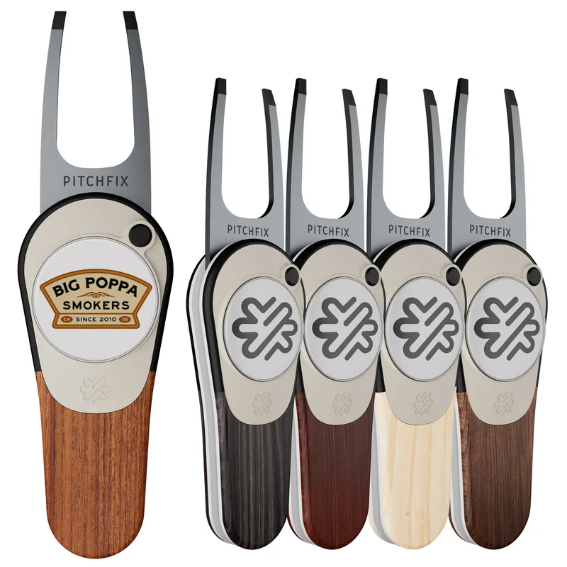 Pitchfix Woodie Golf Divot Tool