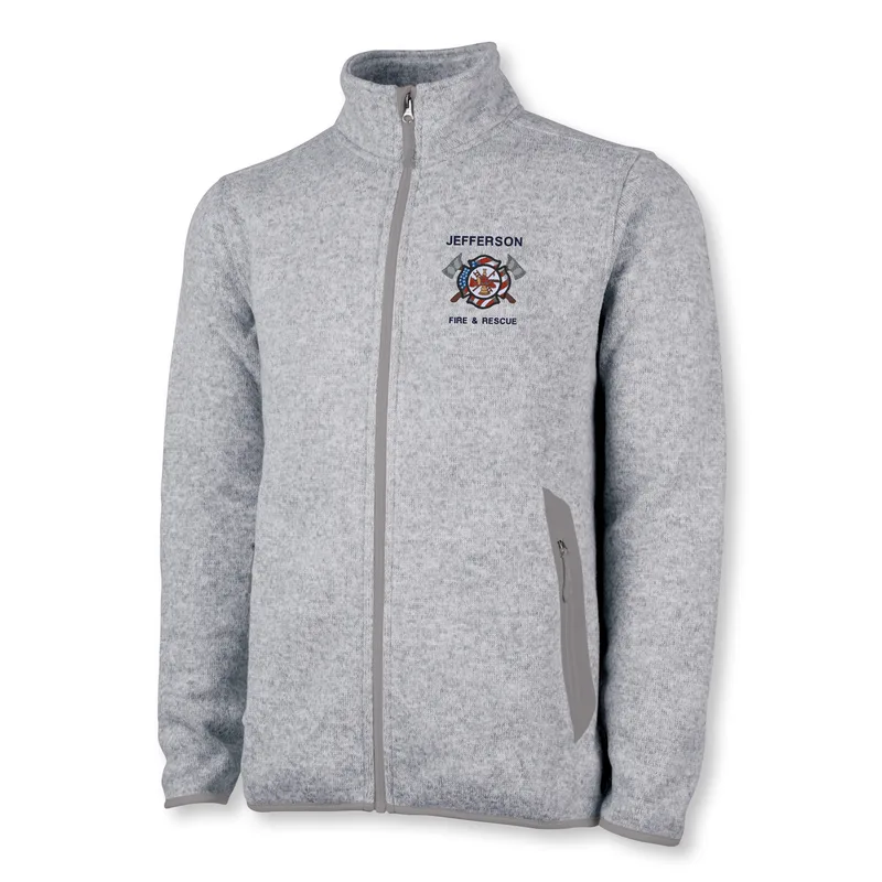 Men's Heathered Fleece Jacket
