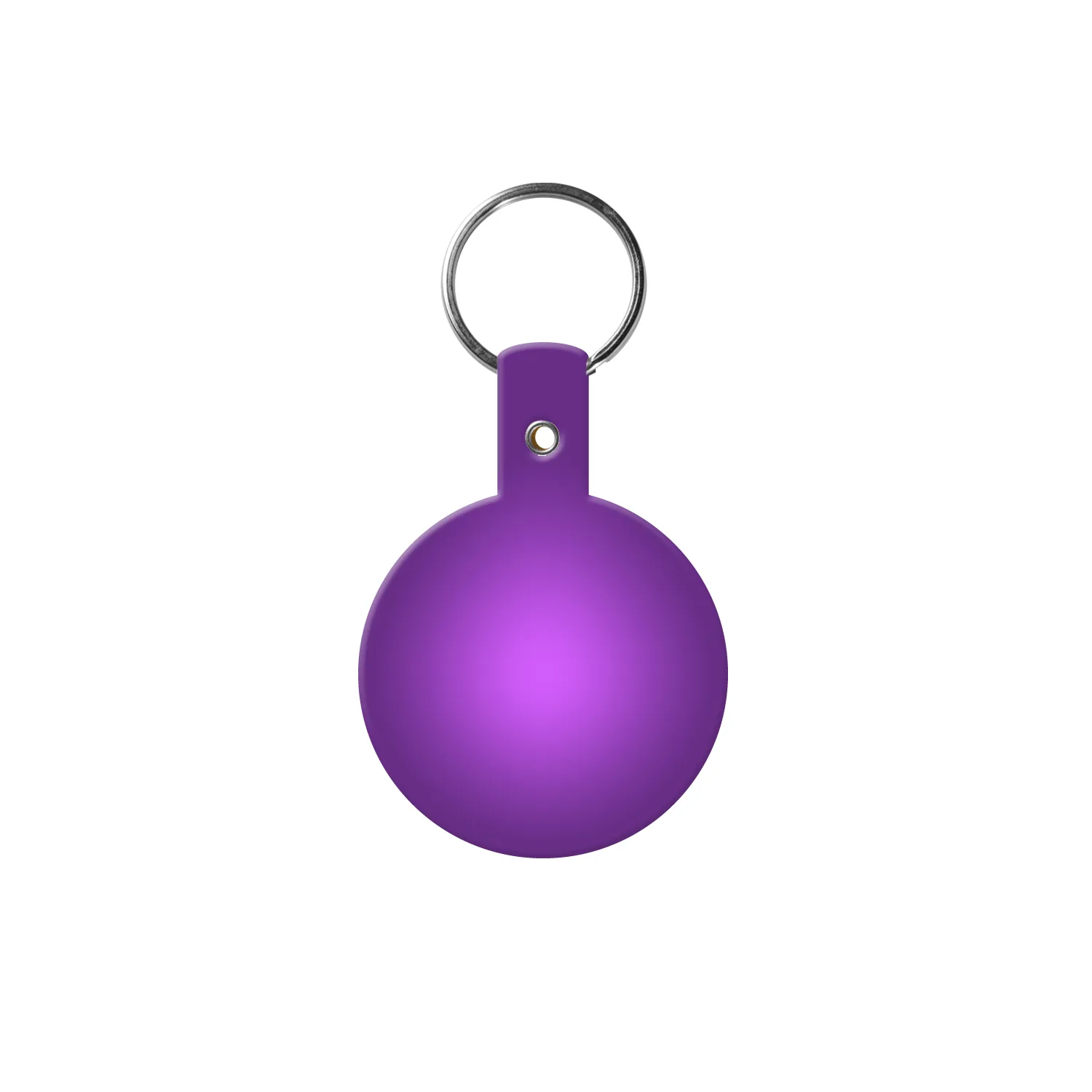 Circle Flexible Key Tag view 2