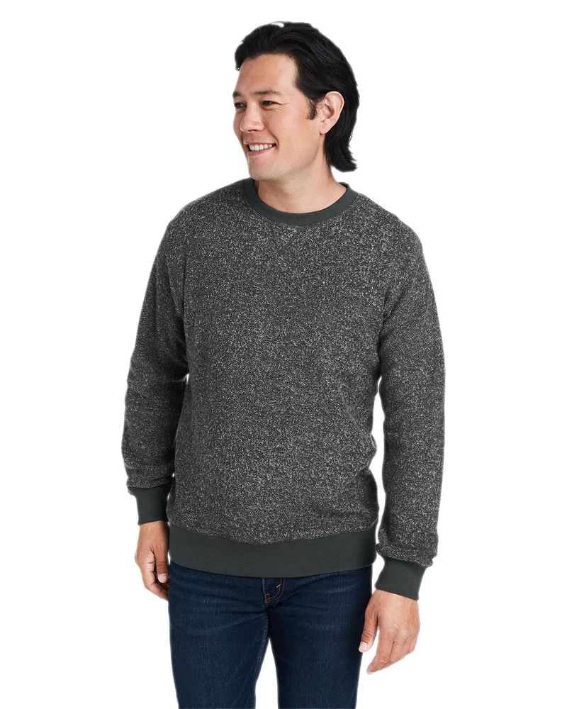 J AMERICA Unisex Aspen Fleece Crewneck Sweatshirt