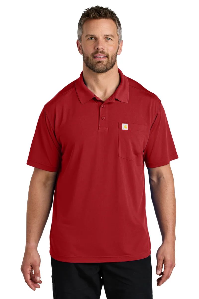 Carhartt Force® Snag-Resistant Pocket Polo view 3