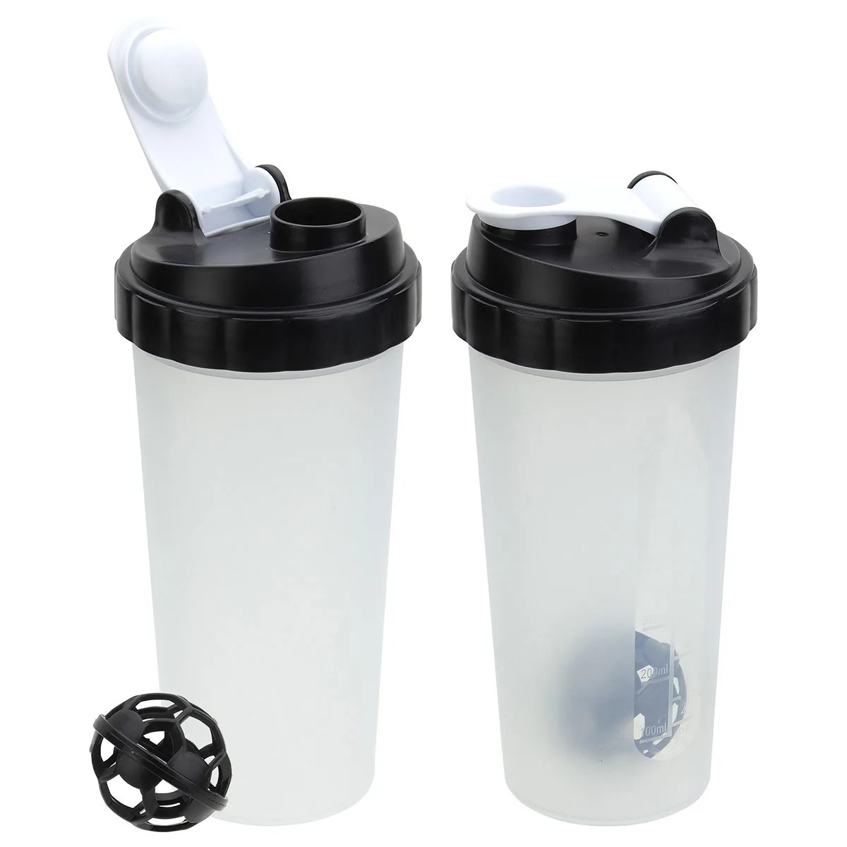 Flip-Top 20 oz Plastic Shaker Tumbler view 2