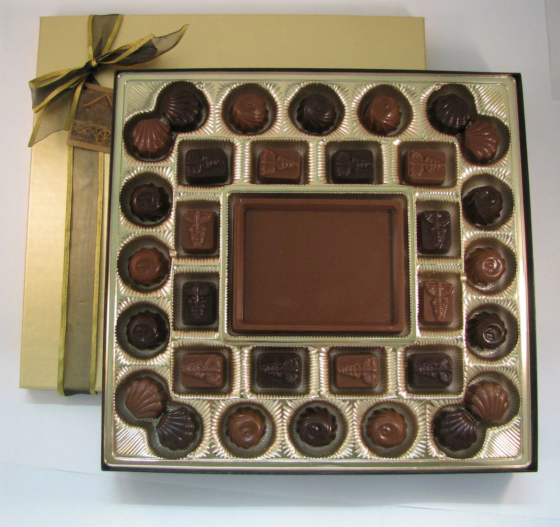 Medium Custom Chocolate Delights Gift Box view 2