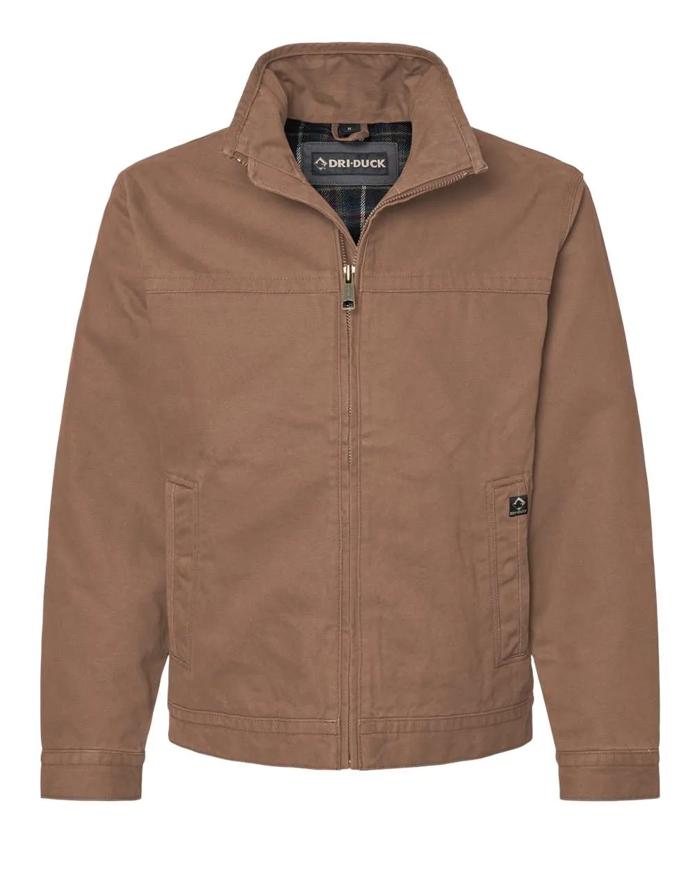 DRI DUCK® Men's Maverick Boulder Cloth™ Jacket w/Blanket Lining view 4