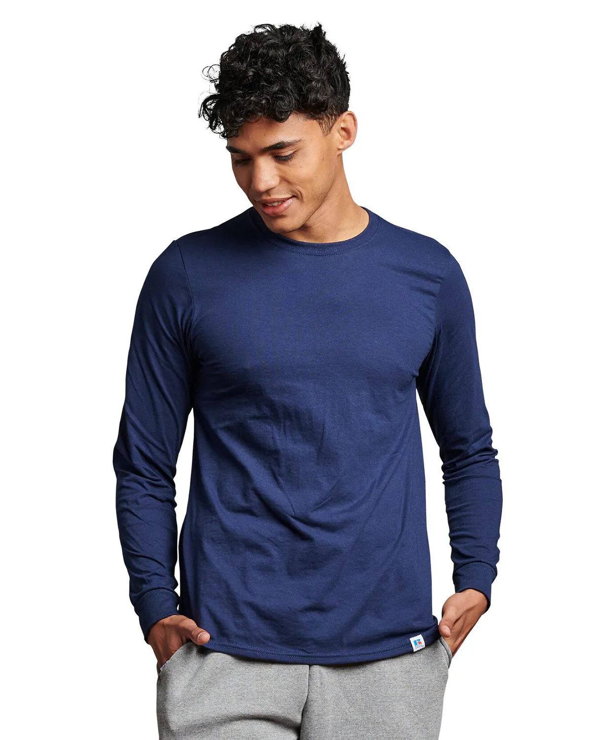 Russell Athletic Unisex Essential Performance Long-Sleeve T-Shirt view 6