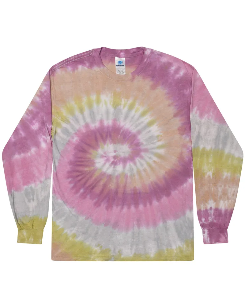 Tie-Dye Adult Long-Sleeve T-Shirt view 5