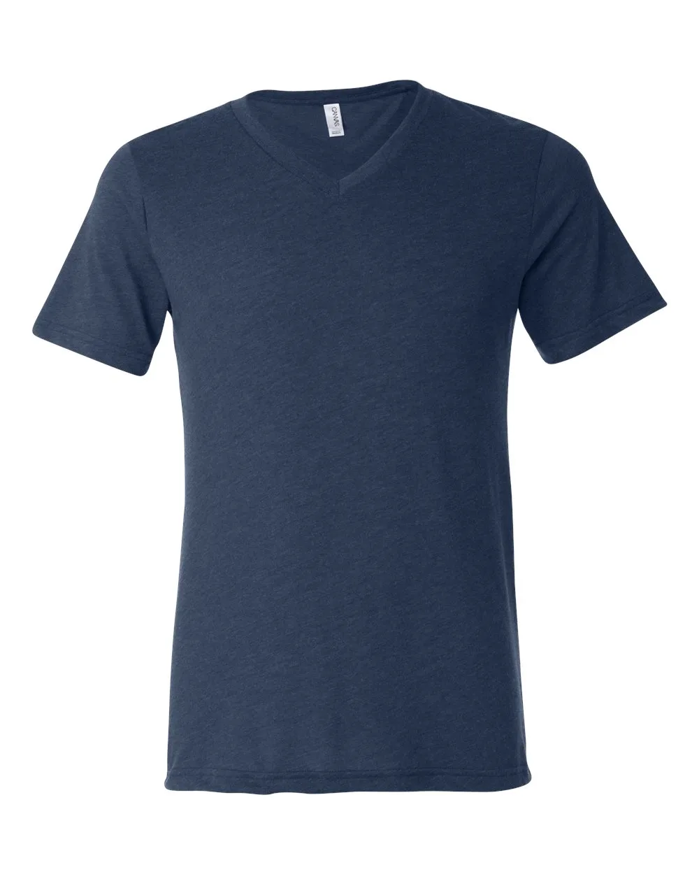 Bella+Canvas® Unisex Triblend V-Neck Short Sleeve T-Shirt view 4