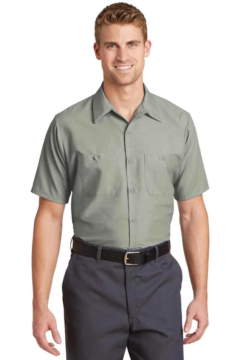Red Kap® Short Sleeve Industrial Work Shirt.