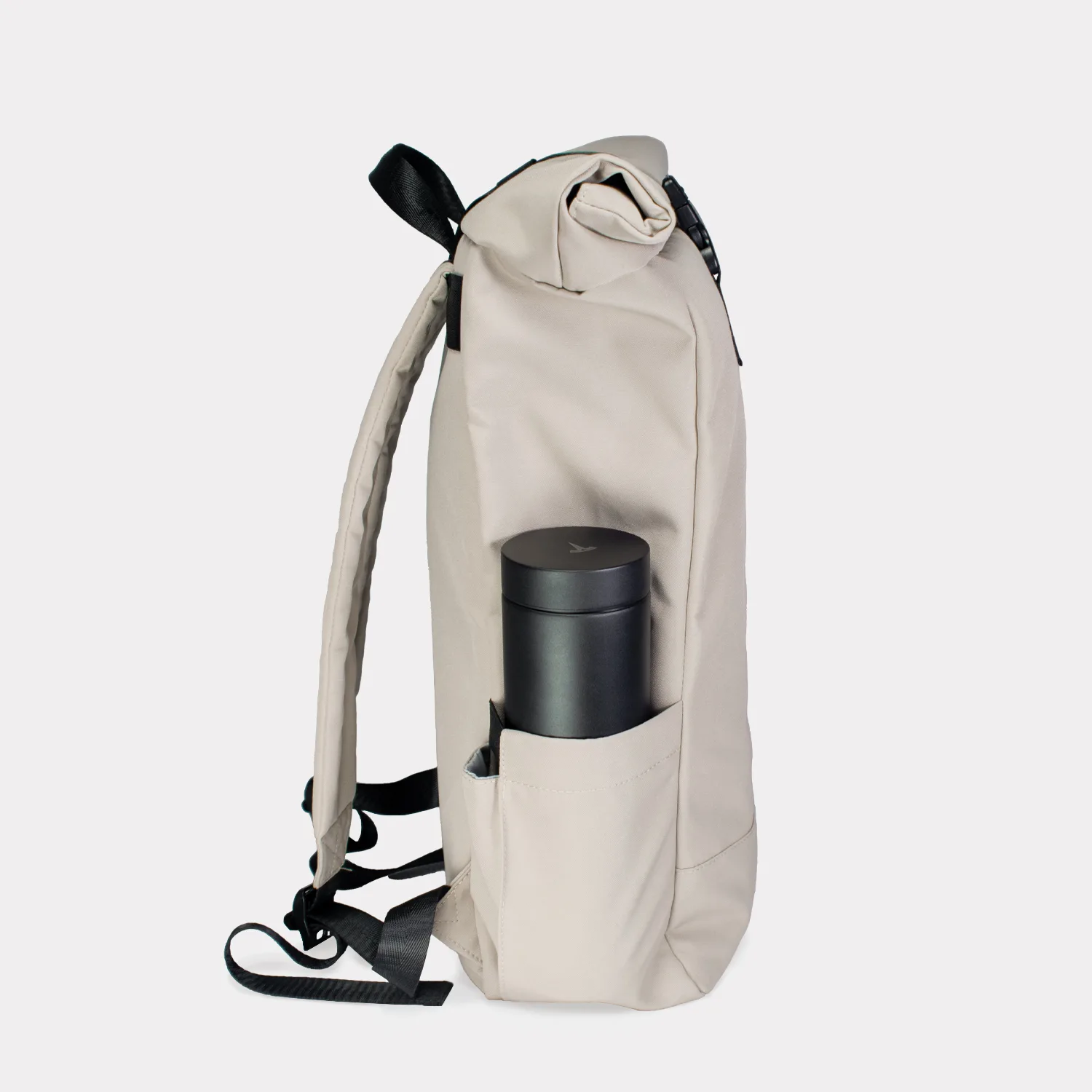 Side View Showing Bottle Pouch