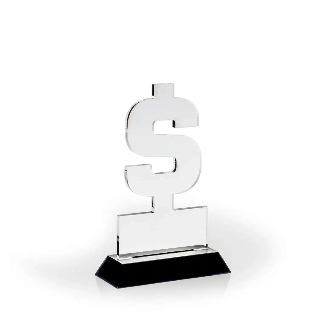 USA Coast-to-Coast Award with Black Wood Base view 3