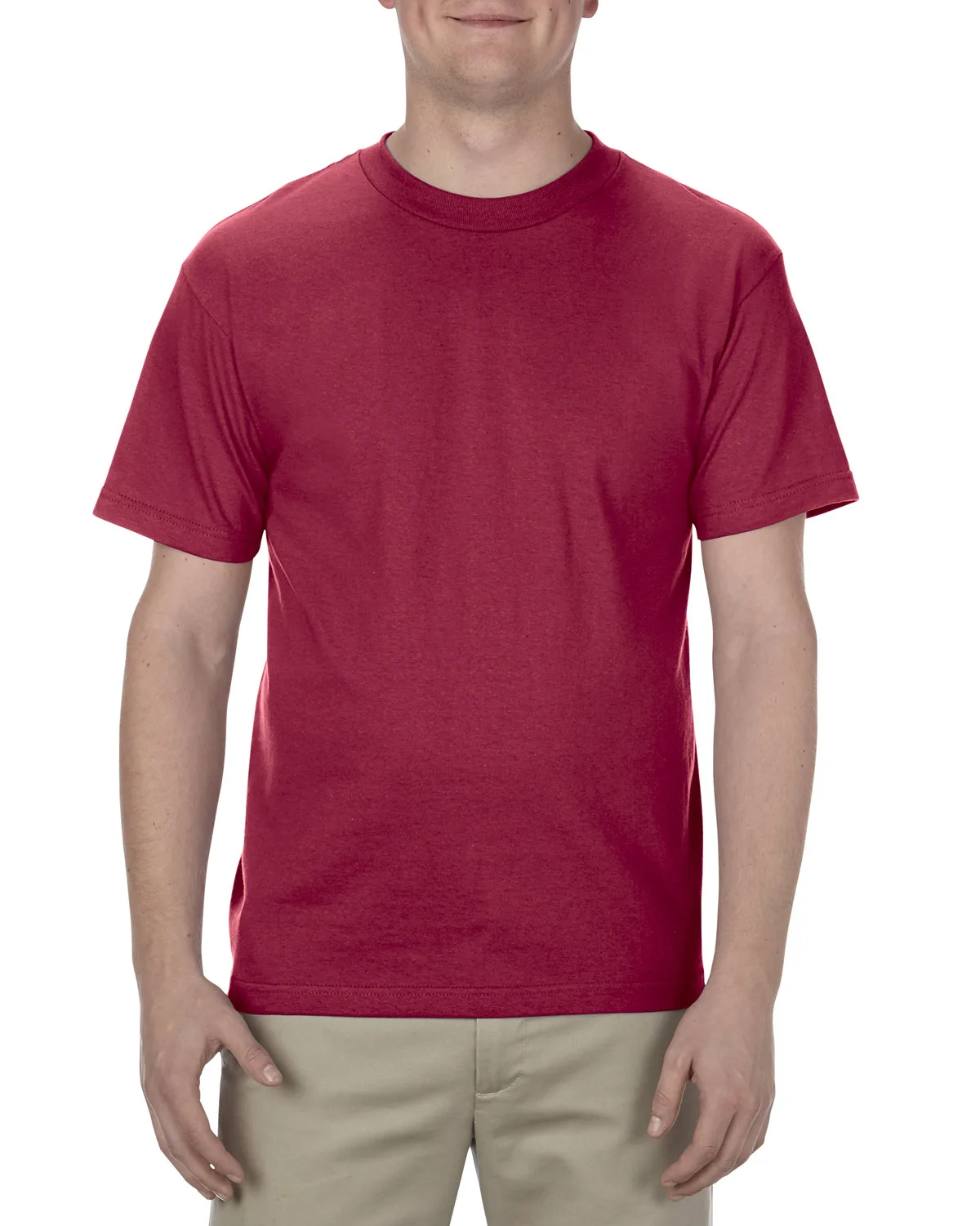 American Apparel Unisex Heavyweight Cotton T-Shirt view 4