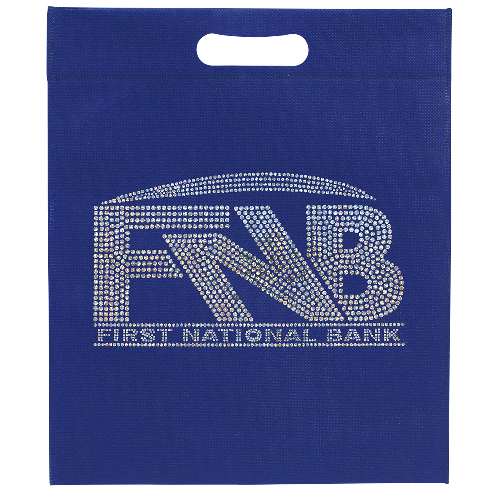 Large Non-Woven Die Cut Bag - Sparkle (13" x 3" x 15")