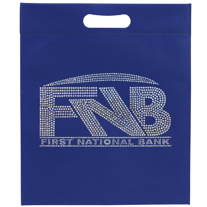 Large Non-Woven Die Cut Bag - Sparkle (13" x 3" x 15")
