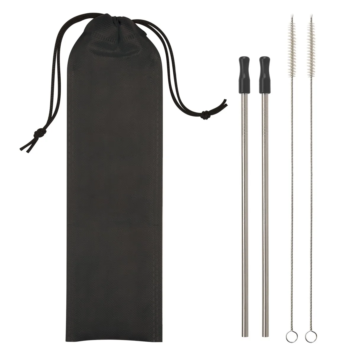 2-pack Stainless Steel Straw Kit view 3