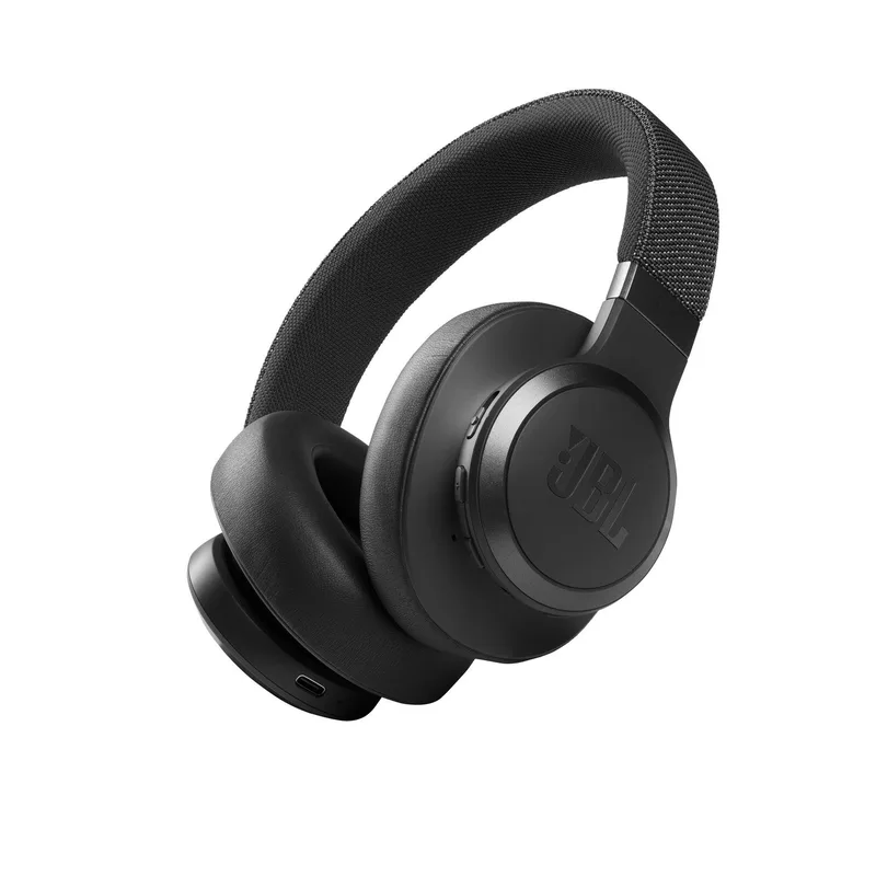 JBL Live 660Nc Wireless Over-Ear Noise Cancelling Headphones Black