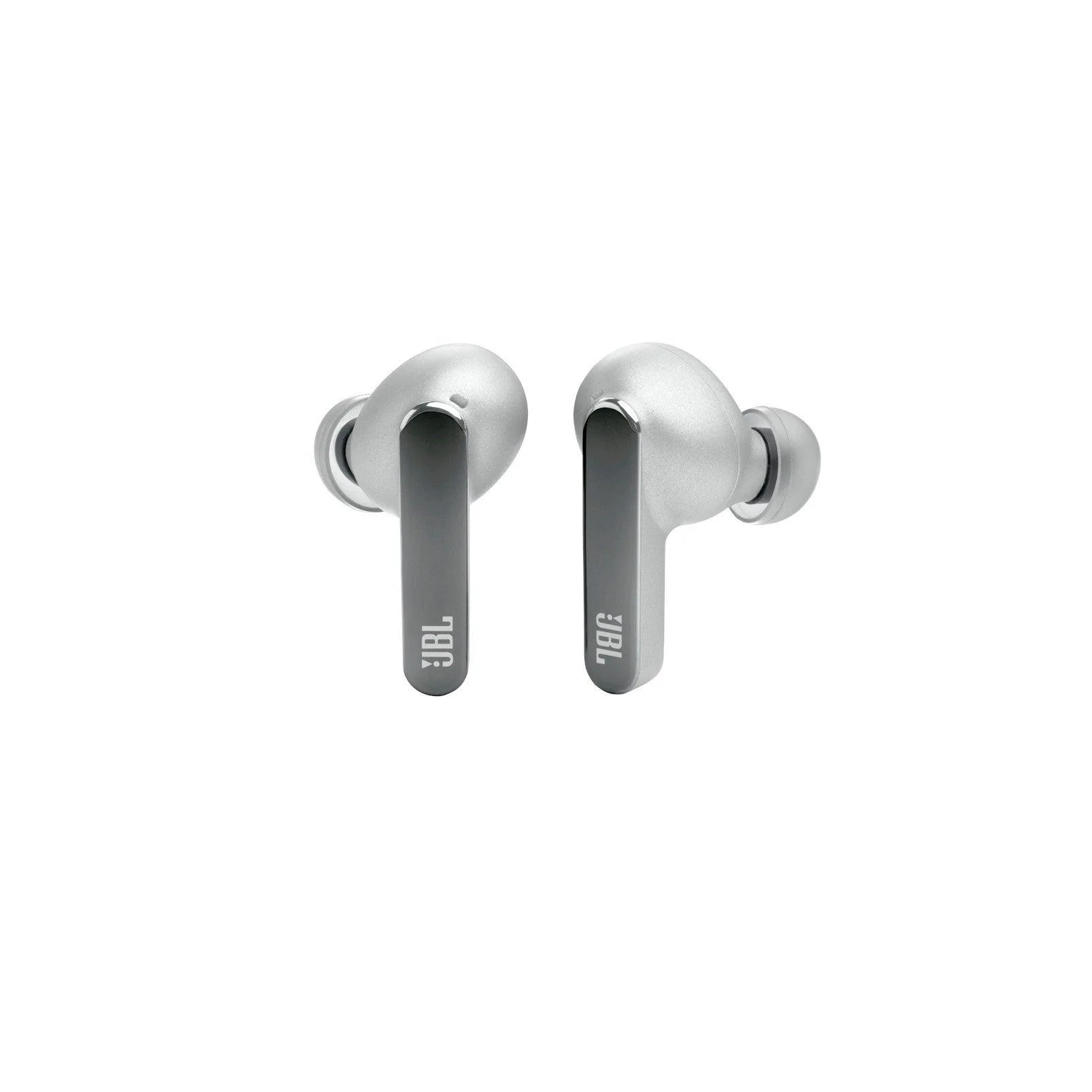 JBL Live Pro 2 True Wireless Noise Cancelling Earbuds Silver