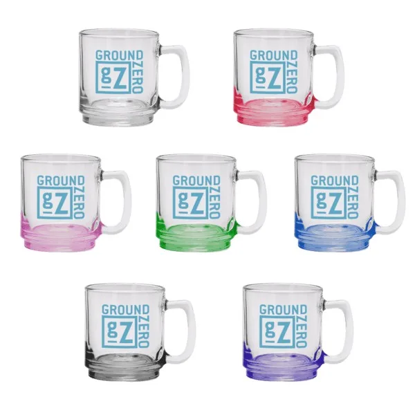 Java 9 oz. Glass Coffee Mug view 4