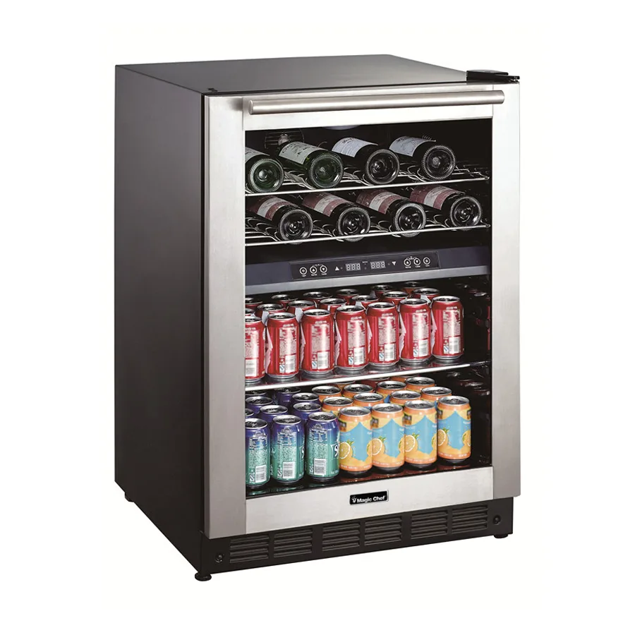 Magic Chef Dual Zone Wine & Beverage Cooler