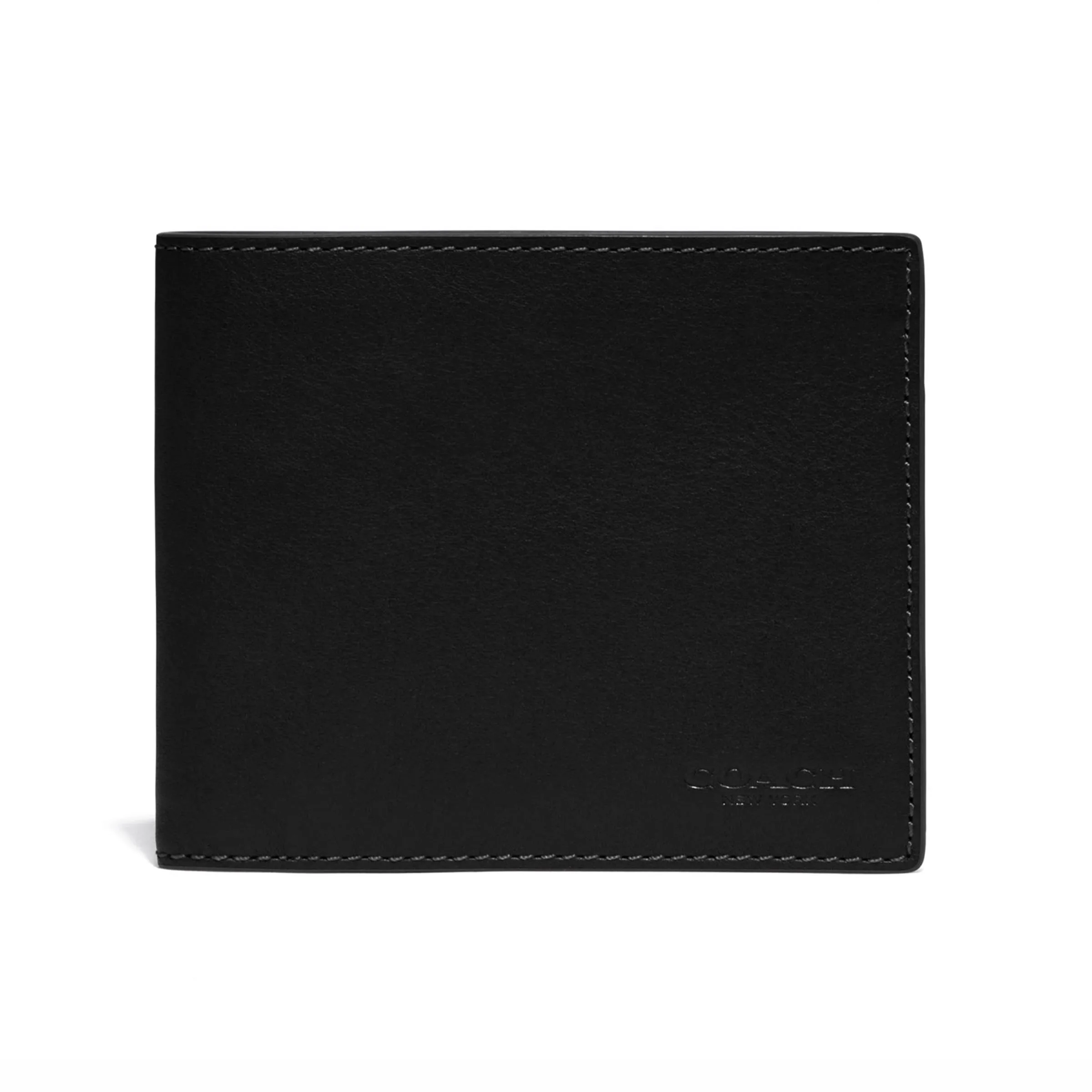 COACH® Mens Sport Leather 3-In-1 Wallet - Black