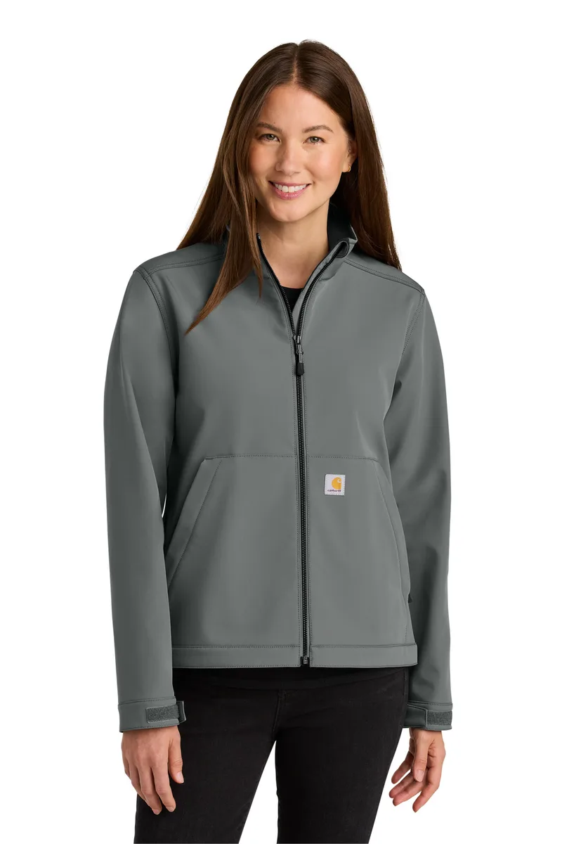 Carhartt® Women's Rain Defender® Soft Shell Jacket view 2