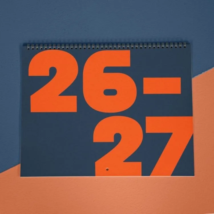 Academic Calendar - Large - Horizontal